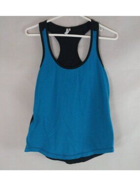 Ideal T Women's Blue & Black Tank Top Size Small